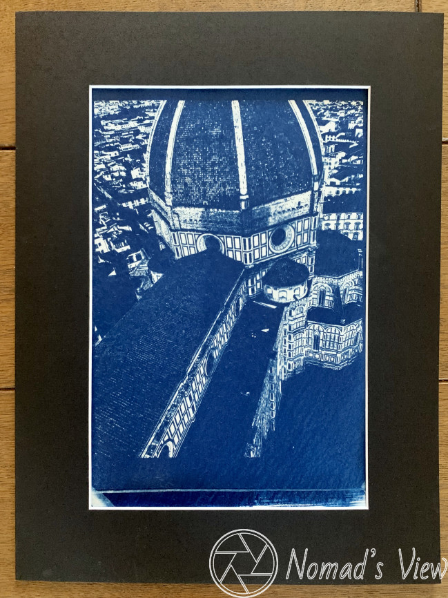 Cathedrale, Florence (Cyano blue print)